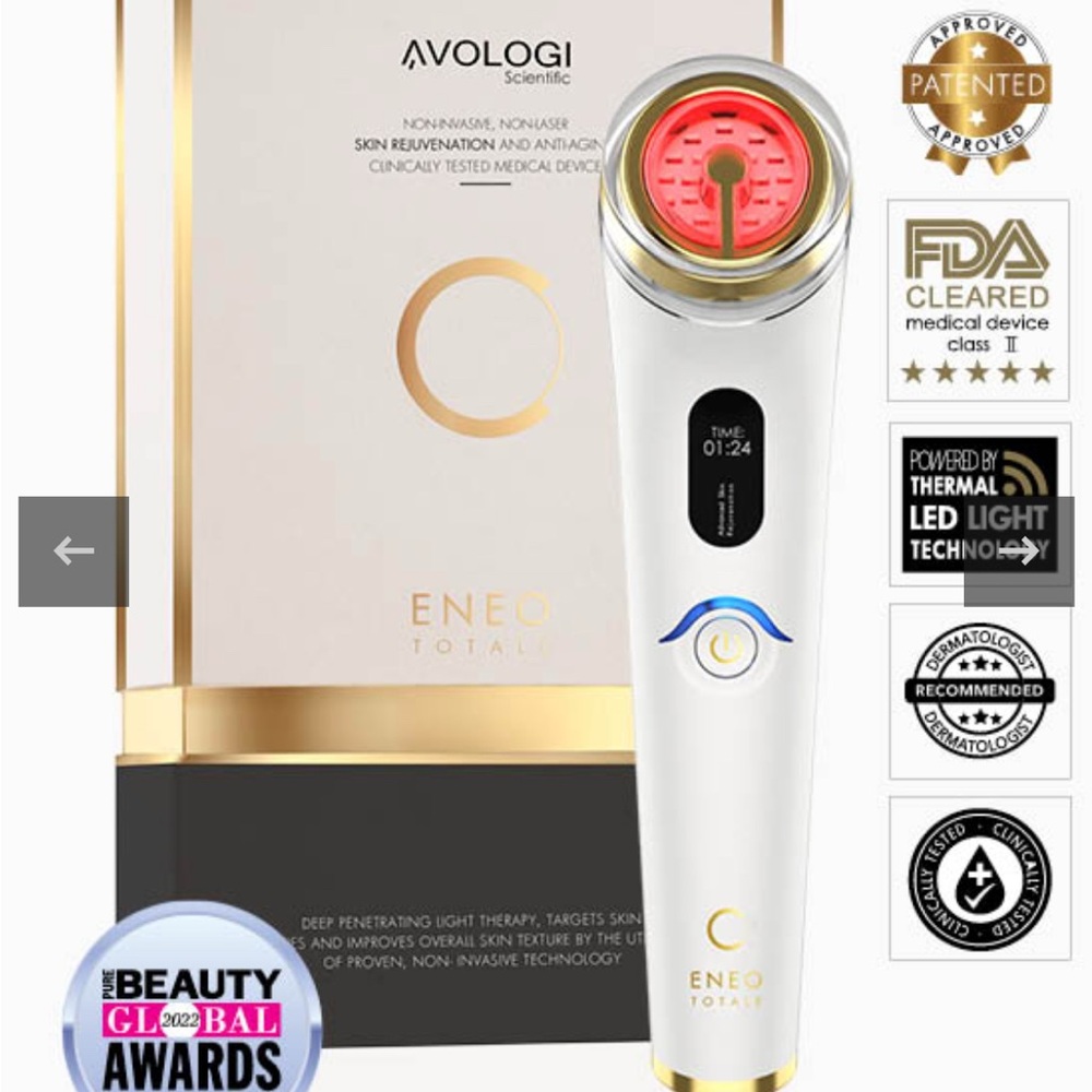 Avologi Eneo Totale LED Skincare Anti-Aging FDA Cleared 501K - New Open Box